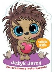 okładka Zwierzakowe kolorowanki. Jeżyk Jerzy książka | Praca Zbiorowa