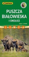 okładka Mapa - Puszcza Białowieska 1:50 000 książka