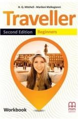 okładka Traveller 2nd ed Beginners WB książka | Marileni Malkogianni, T.J. Mitchell