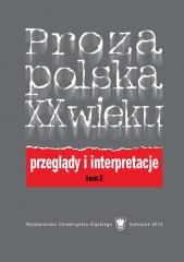 okładka Proza polska XX wieku T. 2 książka | Marta Cuber, red. ElżbietaDutka