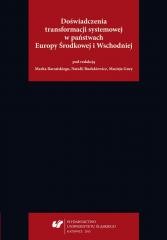 okładka Doświadczenia transformacji systemowej... książka | Maciej Guzy, Natalia Rudakie, red. MarekBarański
