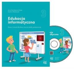 okładka Edukacja informatyczna SP 3 Zeszyt ćwiczeń + CD książka | Praca Zbiorowa