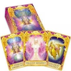 okładka Anielska odpowiedź 44 karty + książka książka | Doreen VirtueRadleighC.Valentine