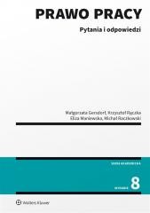 okładka Prawo pracy. Pytania i odpowiedzi w.8 książka | Praca Zbiorowa