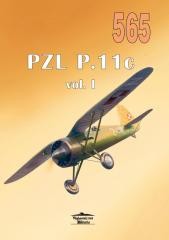 okładka Pzl P.11c vol.I 565 książka | Praca Zbiorowa
