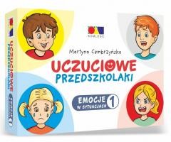 okładka Uczuciowe przedszkolaki. Emocje w sytuacjach cz.1 książka | Krzysztof Kałucki, Martyna Cembrzyńska