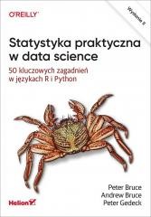 okładka Statystyka praktyczna w data science książka | Peter Bruce