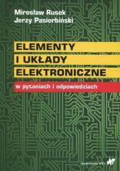 okładka Elementy i układy elektroniczne w pytaniach... książka | Pasierbiński Jerzy, Rusek Mirosław