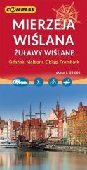 okładka Mapa - Mierzeja Wiślana 1:55 000 książka | Praca Zbiorowa
