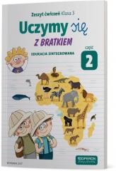 okładka Uczymy się z Bratkiem 3 Zeszyt ćwiczeń cz.2 OPERON książka | Praca Zbiorowa