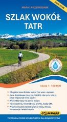 okładka Mapa turystyczna - Szlak Wokół Tatr laminowana książka | Praca Zbiorowa