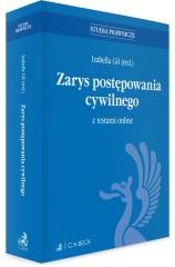 okładka Zarys postępowania cywilnego z testami online książka | red. IzabellaGil
