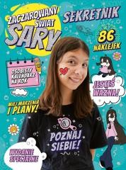 okładka Zaczarowany Świat Sary. Sekretnik książka | Praca Zbiorowa