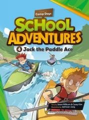 okładka School Adventures Level 1 cz.4 Jack... + CD książka | Praca Zbiorowa