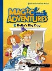 okładka Magic Adventures Level 1 cz.5 Bella's Big Day + CD książka | Praca Zbiorowa