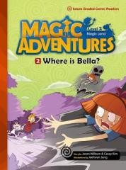 okładka Magic Adventures Level 2 cz.2 Where is Bella? + CD książka | Praca Zbiorowa