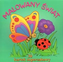 okładka 30 kartek superzabawy. Malowany świat książka | Budek Mariola