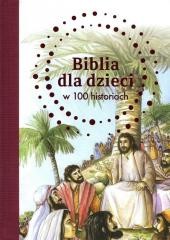 okładka Biblia dla dzieci w 100 historiach książka