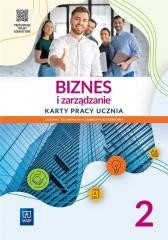 okładka Biznes i zarządzanie LO 2 Karty pracy ZP książka | Piotr Kur