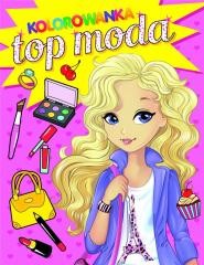 okładka Top Moda. Kolorowanka książka | Praca Zbiorowa