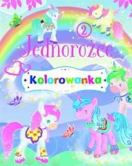 okładka Jednorożce. Kolorowanka 2 książka | Praca Zbiorowa