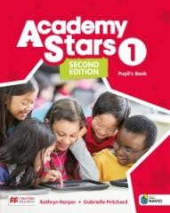 okładka Academy Stars 2nd ed 1 PB with Digital WB + online książka