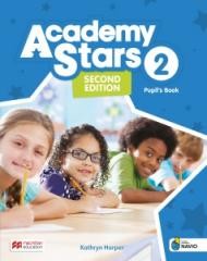 okładka Academy Stars 2nd ed 2 PB with Digital WB + online książka