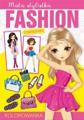 okładka Mała stylistka. Fashion książka | Praca Zbiorowa