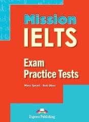 okładka Mission IELTS. Exam Practice Tests + DigiBook książka | Bob Obee, Spratt Mary