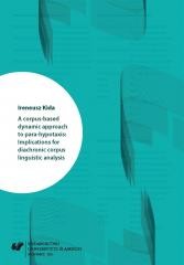okładka A corpus-based dynamic approach to para... książka | Ireneusz Kida