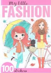 okładka My little Fashion z naklejkami książka | Praca Zbiorowa