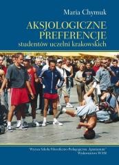 okładka Aksjologiczne preferencje studentów uczelni krak. książka | Chymuk Maria