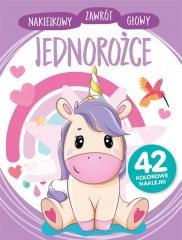 okładka Naklejkowy zawrót głowy. Jednorożce książka | Anna Wiśniewska