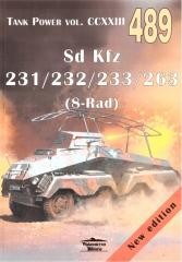 okładka Sd Kfz 231/232/233/263 (8-Rad) Tank Power vol. 489 książka | Janusz Ledwoch