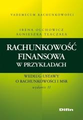 okładka Rachunkowość finansowa w przykładach.. książka
