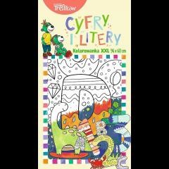 okładka Kolorowanka XXL. Cyfry i litery książka