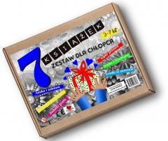 okładka 7 książek. Zestaw dla chłopca 3-7 lat książka | Agnieszka Wileńska