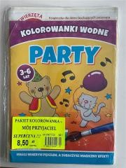 okładka Pakiet Kolorowanki wodne + Mój Przyjaciel książka | Praca Zbiorowa