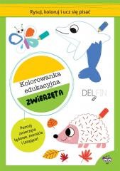 okładka Rysuj, koloruj i ucz się pisać. Zwierzęta książka | Catriel Tallarico, Silvana Benaghi