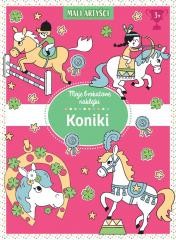 okładka Moje brokatowe naklejki. Koniki książka | Praca Zbiorowa