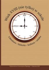 okładka Wiek XVIII (nie tylko) w szkole książka | Małgorzata Marcinkowska, red. BożenaMazurkowa