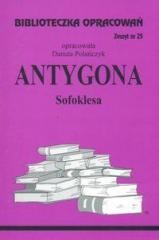 okładka Biblioteczka opracowań nr 025 Antygona książka | Danuta Polańczyk