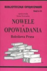 okładka Biblioteczka opracowań nr 024 Nowele,Opow. Prus książka | Irena Nowacka
