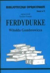 okładka Biblioteczka opracowań nr 011 Ferdydurke książka | Teodor Farent