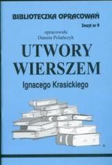 okładka Biblioteczka opracowań nr 009 Utwory Wierszem książka | Danuta Polańczyk
