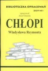 okładka Biblioteczka opracowań nr 001 Chłopi książka | Józef Osmoła