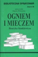 okładka Biblioteczka opracowań nr 083 Ogniem i mieczem książka | Danuta Wilczycka