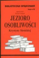 okładka Biblioteczka opracowań nr 090 Jezioro osobliwości książka | Teodor Farent