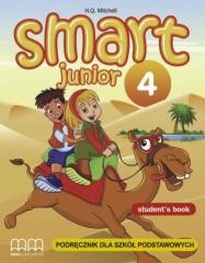 okładka Smart Junior 4 SB MM PUBLICATIONS książka | T.J. Mitchell