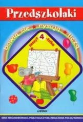 okładka Przedszkolaki - zeszyt 4-latka  LIWONA książka | Praca Zbiorowa